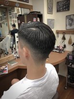 グルーマーズトウキョウ(GROOMER/S TOKYO)&nbsp;サイドパートスタイル×パートライン【HOMME HAIR ZERO伊藤】