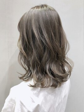 アイティー バイ アルバム 中野店(IT by ALBUM) オリーブグレージュハイライト_ミニウルフテラコッタ_ba244673