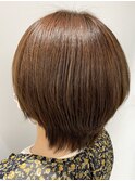 ショート×髪質改善ストレート