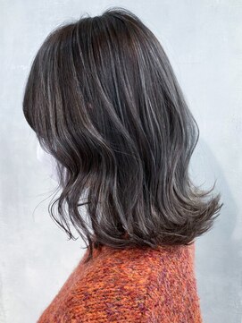 アイティーバイアルバム 八王子店(IT by ALBUM) コントラストハイライトグレージュ_ラベンダーカラー_ba320122