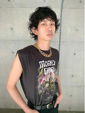 レコ 渋谷(LECO) メンズウルフパーマ