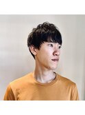 くせ毛ショートスタイル