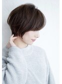 大人可愛い×くびれハンサム×ナチュラル ショートボブ/池袋