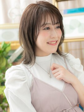 カバーヘア ブリス 戸田公園西口店(COVER HAIR bliss) 大人かわいいアッシュブラックボブウルフc5戸田公園20代30代40代