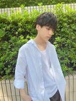 メンズマッシュニュアンスパーマメンズカット（表参道原宿）