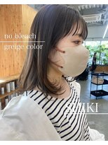 シキ(SHIKI) no bleach greige color