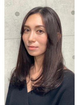 エンディアリング 東銀座(Endearing) ☆大人可愛い小顔が叶う顔まわりダウンレイヤー