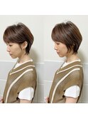 大人可愛いショート