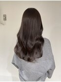 ブリーチなし ショコラブラウンカラー 担当渡辺聖