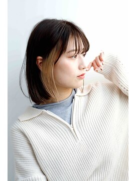 ヘアーアンドメイク エイダ(hair&make eida) ホワイトグレージュ/ デジタルパーマ【 神保町/ 竹橋】