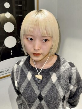 シキ オルガン 大宮(siki ORGAN) ブロンドボブ