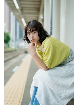 ボンド 三軒茶屋(Bond) レイヤーボブ×ニュアンスパーマ◎三軒茶屋 RYUKI パーマ