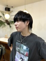 シエン 恵比寿(CIEN)&nbsp;デザインカラー/襟足ブリーチ/襟足カラー/ウルフカット