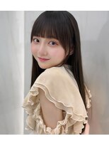 コア 銀座(COA)&nbsp;小顔レイヤー　前髪顔周り　髪質改善縮毛