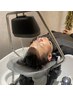似合わせカット＋頭浸浴（5分）＋ヘッドスパ（10分）orトリートメント
