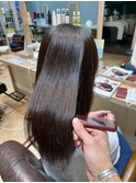 髪質改善×潤艶感×ロング×もち良い×キラキラ×ストレート