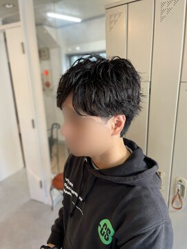 メンズカット バイ ソイクフ(メンズカット by SOY-KUFU) 20代30代40代◎刈り上げなしスパイラルパーマ