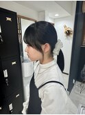 前髪カット サイドバング フェイスレイヤー