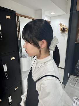 ウタシロイロ(uta shiroiro) 前髪カット サイドバング フェイスレイヤー