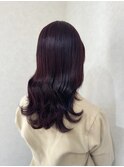 ピンク系が可愛い!  暗めピンク