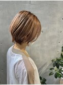 丸みショート くびれショート イメチェンヘア