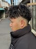 【一段上のお洒落カラー】MEN'Sカット+ハイライトカラー　￥9900 ［船橋］