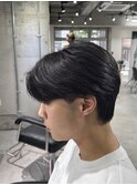 ニュアンスパーマ/曲がる縮毛矯正/メンズサロン/メンズ/眉毛