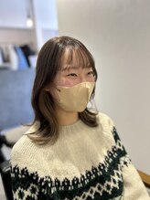 【after】顔まわりレイヤー