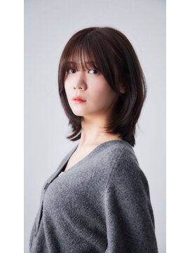 ジーエヌエム ゴニアンドムジン(G.N.M GUNHEE&MUJIN) 韓国レイヤーボブ/透明感カラー/レイヤーカット/タンバルモリ