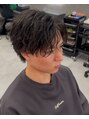 スタンスメンズ(STANCE MEN'S) 流行りのラウンドマッシュベースにパーマ風セット!