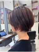 30代40代50代◎ショートボブ小顔カット・艶「TheC 表参道」