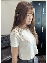 クイン(qin) ブリーチなしブラウンベージュ