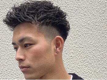 フランクスバーバーリザーブ 人形町店(FRANK’S BARBER RESERVE)の写真/はじめてのバーバーデビューにも!バーバーで叶うカジュアル×清潔感Style*[人形町/MEN'S/学割U24/<理容室>]