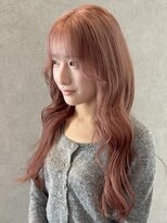 コト 福井大和田店(coto)&nbsp;福井/大和田/ピンクベージュ/暖色系カラー/ロング/中明度カラー