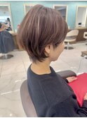 ばっさりカット!ちょうどいいショートボブ
