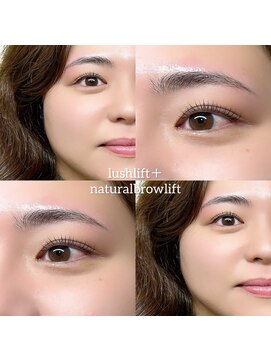 トリコ(trico) ナチュラルブロウリフト×ラッシュリフト