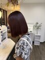 ノア ヘアケア(NOAH hair care)&nbsp;ワンカラーでできる艶感ピンク