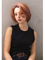 ブラン 広島八丁堀(Blanc)&nbsp;【Blanc】大人ボブ＿ハイトーンカラー＿レイヤーボブ