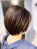 コハク(COHAQ BEAUTY AND RESORT)&nbsp;大人ショート/ショート/ショートボブ/艶カラー/20代/30代