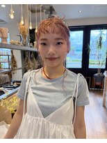 グラッド ナチュラル ヘアー(glad NATURAL HAIR) チェリーピンクアレンジ