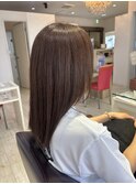 透明感カラーで叶える艶髪