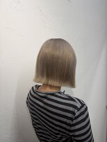ヘアーガーデン アストレア(HAIR GARDEN ASTRAEA) ホワイトベージュ/ブリーチ/須恵町/糟屋郡/艶カラー