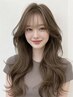 《人気No.1色持ち&美髪》ヘアエステトリートメント+CUT+プレミアムカラー