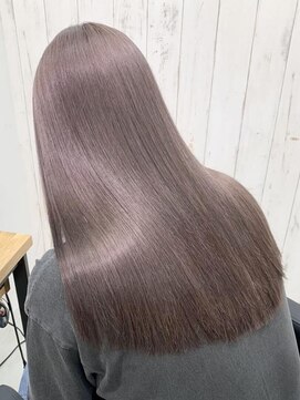 ワク 西尾店(waku) グレージュ ベージュ ブリーチ