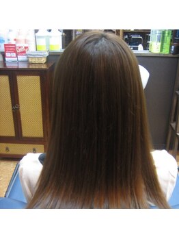 バグース(Bagus)の写真/髪質改善ツヤ髪サラサラ体験で潤う質感と持続性を叶えるトリートメントを施術☆