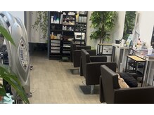 ナルヘアーの雰囲気（セット面）
