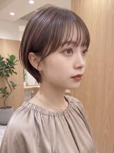 グルグル 札幌大通(GULGUL)&nbsp;札幌大通/ショート/ブリーチなしカラー/白髪ぼかし/ハイライト