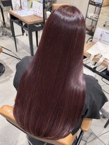 ラボヌールヘアーパルフェ 大宮西口店(La Bonheur hair parfait) 暖色カラー/ピンクラベンダー/艶カラー 【上久保】