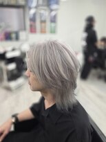 ミステル(MISTEL)&nbsp;Wブリーチ！ハスキー犬カラー！