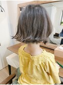 キッズカット切りっぱなしボブ　【ヘアアレンジ　立川/立川南】